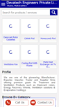 Mobile Screenshot of devatech.co.in